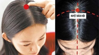 Mỗi ngày xoa bóp 'Đỉnh đầu' 100 lần giúp thông kinh mạch, chữa nhức đầu, chóng mặt, mệt mỏi...