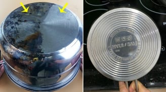 Nồi chảo bị cháy đen đùng dùng cọ sắt để chà, lấy thứ này để rửa, chỉ vài phút là sáng bóng như mới