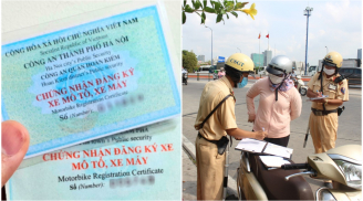 9 trường hợp cần đi đổi lại Giấy đăng ký xe trước ngày 1/7/2024: Cố tình giữ lại bị phạt tới 8 triệu đồng