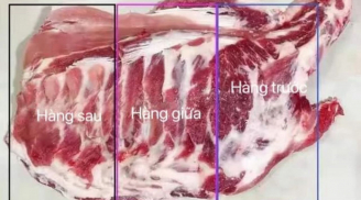 3 loại sườn 'hàng trước', 'hàng giữa' và 'hàng sau': Nên mua loại nào?