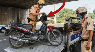 Lái xe tham gia giao thông vi phạm 3 điều này, CSGT có quyền tịch thu xe máy