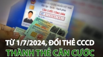 Từ 1/7: 3 trường hợp bắt buộc phải đổi CCCD sang thẻ Căn cước, nếu không sẽ bị xử phạt