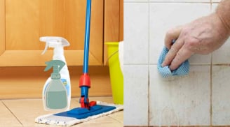 Mẹo hay tẩy sạch vết bẩn của sàn nhà ố vàng mà không dùng hóa chất tẩy rửa