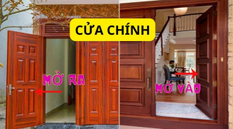 Cửa chính nên mở vào trong hay ra ngoài là chuẩn phong thủy?