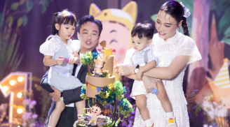 Đàm Thu Trang tiết lộ cách gọi đặc biệt dành cho 2 nhóc tỳ, có liên quan đến bố mẹ