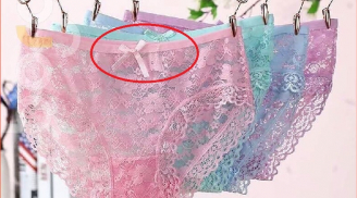 Vì sao trên quần lót nữ có 1 chiếc nơ nhỏ: Lý do cực kỳ quan trọng, ai không biết để dùng quá phí