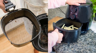Mẹo vệ sinh nồi chiên không dầu giúp nồi sáng bóng mà không cần cọ rửa nhiều