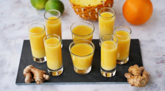 Cách làm nước cốt gừng ngâm chân, tắm mùa đông cực tốt