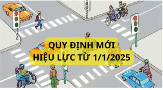 Quy định mới từ 1/2025 người đi xe máy phải bắt buộc giảm tốc độ hoặc dừng xe trong trường hợp này