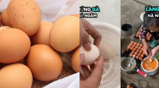 Thực hư thông tin trứng gà giả đang lan truyền trên mạng xã hội gần đây? Chuyên gia chính thức lên tiếng