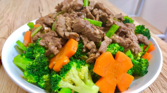 Cách làm món thịt bò xào súp lơ xanh đơn giản, đậm đà vị ngon