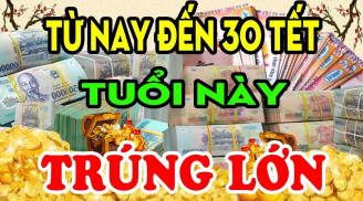 Từ nay tới 30 Tết Bính Ngọ 2026: 3 tuổi Lộc Lớn, Lộc Nhỏ tụ hội, Tiền - Tình - Danh chạm đỉnh