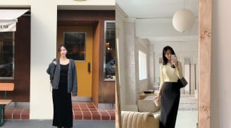 4 cách phối chân váy suông giúp diện mạo thanh lịch, trẻ trung và dễ ứng dụng