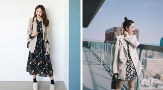 Công thức mix blazer và váy hoa giúp phong cách mùa xuân thêm thanh lịch