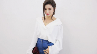 Kiểu áo đang được gái Hàn diện nhiều hè này: Mặc lên vừa mát mẻ vừa tôn xương quai xanh
