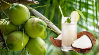 Cách uống nước dừa làm tăng chức năng gan thận