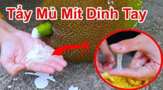 Nhựa mít dính đầy tay hay dao rửa mãi không sạch: Chỉ cần làm cách đơn giản này, 5 phút là sạch bong