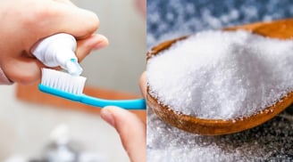 Đánh răng chỉ dùng nước và kem đánh răng thôi chưa đủ: Bỏ thêm thứ này vào điều kỳ diệu xảy ra
