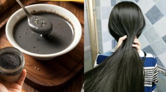 Cách ăn mè đen giúp tóc đen bóng, không một sợi bạc, U50 vẫn óng ả xanh đen