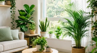 Những vị trí đặt cây cảnh giúp không gian thoáng đãng, mát mẻ hơn, mùa hè càng cần chú ý