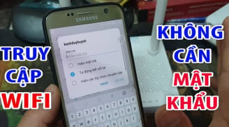 Trên điện thoại có 1 chế độ ẩn: Bật lên dùng wi- fi miễn phí, không cần hỏi mật khẩu
