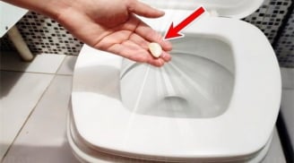 Vì sao nên bỏ một tép tỏi vào bồn cầu trước khi đi ngủ?