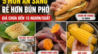 5 Shbet0099 cá cược trực tuyến sáng rẻ hơn bún phở, giá chưa đến 15 nghìn/suất