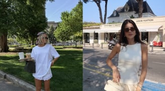 Quần short viền ren trở thành xu hướng hè 2026, món đồ nữ tính đang thay thế short denim