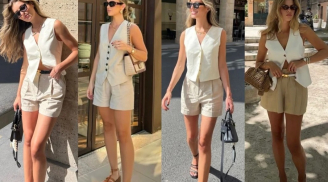 5 cách phối áo vest không tay giúp phong cách mùa hè thêm thanh lịch và cuốn hút
