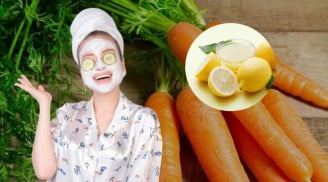 5 công thức mặt nạ cà rốt giúp Mừng SHBET phiên bản mới 2025 mềm mịn, rạng rỡ ngay tại nhà