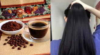 Các gội đầu bằng cà phê giúp tóc đen bóng, ít rụng, tóc con mọc ầm ầm