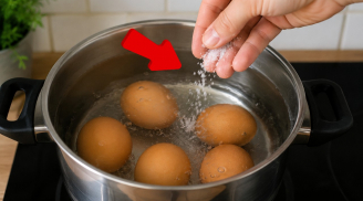 Tại sao bạn nên thả vài hạt muối vào nồi luộc trứng?