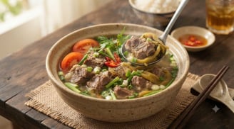 Cách nấu canh sườn bò dưa chua