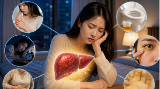 Những biểu hiện xuất hiện vào buổi tối có thể là tín hiệu gan đang suy yếu, đừng chủ quan