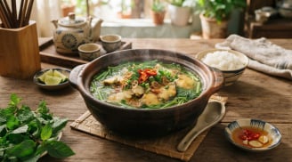 Cách nấu canh cá dọc mùng không tanh, không ngứa
