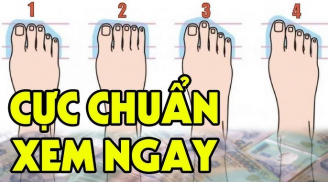 4 nét tướng bàn chân giàu có