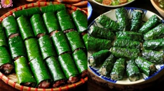 Mẹo rán chả lá lốt vỏ xanh mướt, nhân mềm mọng, không khô