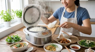 Nấu cơm đừng chỉ vo gạo rồi bật nút: Thêm một bước nhỏ, hạt cơm dẻo thơm và lâu ôi hơn