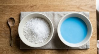 Trộn muối trắng với nước xả vải, giải quyết nhiều vấn đề trong nhà
