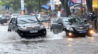 Cách xử lý  khi xe ô tô bị ngập nước vào mùa mưa
