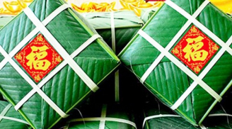 Bí quyết gói bánh chưng bằng tay không cần khuôn ngày Tết