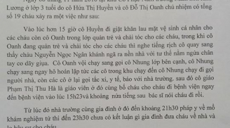 Bé 3 tuổi t.ử v.ong bất thường sau bữa ăn: Hiệu trưởng trường mầm non cho biết gì?