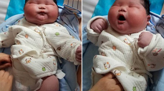 Kinh ngạc: Bé sơ sinh khổng lồ nặng 6,7 kg chào đời