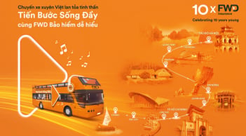 FWD khởi động chuyến xe xuyên Việt lan tỏa tinh thần “Tiến bước sống đầy”