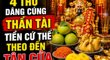 4 thứ dâng cúng thần Tài Tiền cứ thế theo đến tận cửa