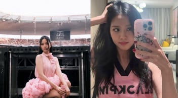 Jisoo và “công thức” diện đồ màu hồng vừa ngọt ngào vừa sang trọng ở tuổi 30