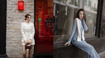Huyền Lizzie ghi điểm với phong cách công sở thanh lịch, diện toàn đồ cơ bản vẫn sang trọng cuốn hút