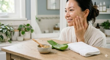 Cách dùng nha đam giúp da căng bóng, giảm nám ít người biết