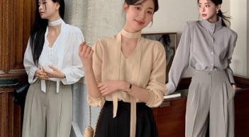 Quần âu ống suông là “vũ khí mặc đẹp” công sở vì phối với kiểu áo nào cũng thanh lịch