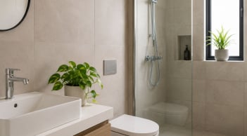 Vì sao nên có 1-2 chậu cây xanh trong nhà tắm nhà vệ sinh, công dụng bất ngờ